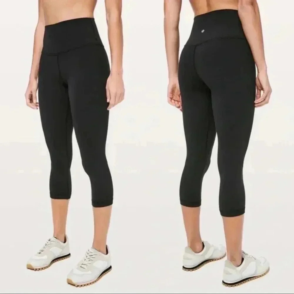 LULULEMON Align High Rise Crop 19” Leggings in Black